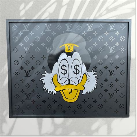 dagobert duck gemälde louis vuitton|Daluxe Art .